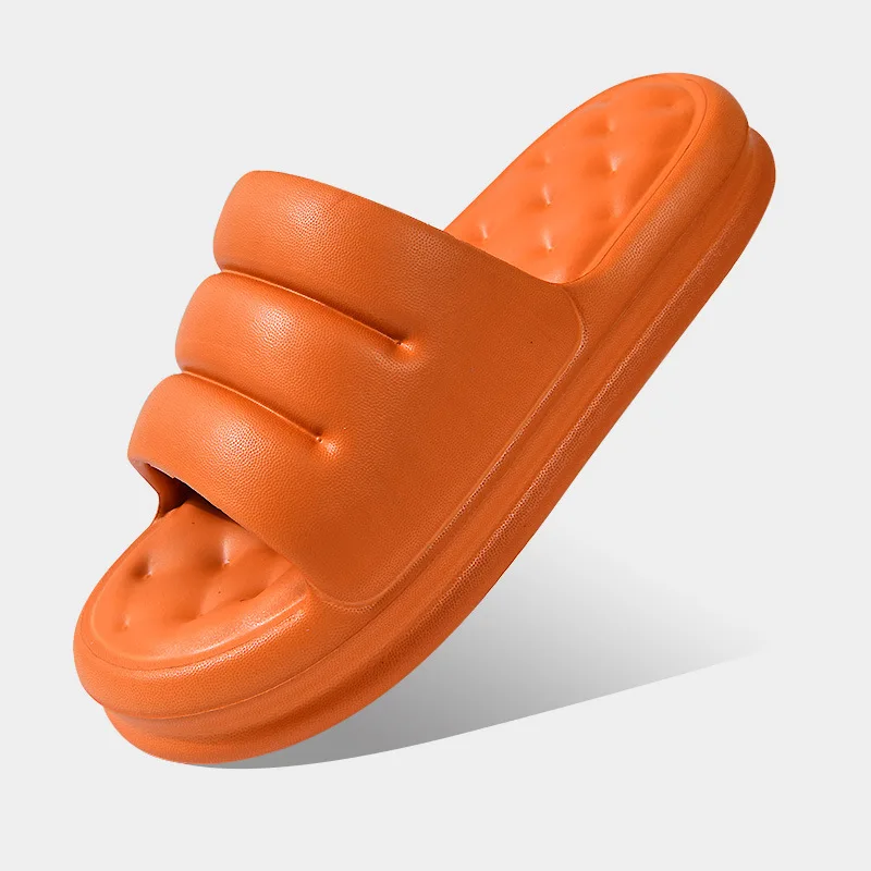 WOTTE EVA Hole Leaking Slippers Men Bathroom Shoes Women Slides Anti-slip Indoor Home Soft Slippers Household Bath Sandals Men - Image 2