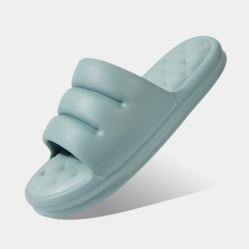 WOTTE EVA Hole Leaking Slippers Men Bathroom Shoes Women Slides Anti-slip Indoor Home Soft Slippers Household Bath Sandals Men - Image 7