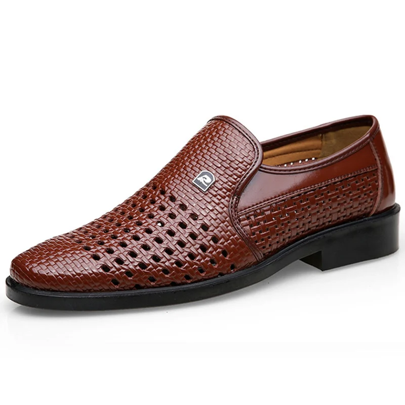WOTTE Spring Men Loafers Leather Men Shoes - Image 2