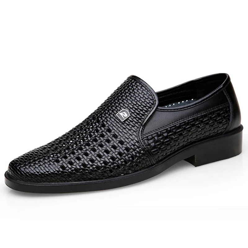 WOTTE Spring Men Loafers Leather Men Shoes - Image 3
