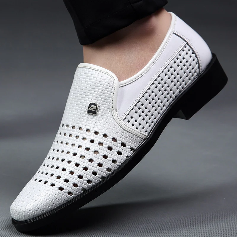 WOTTE Spring Men Loafers Leather Men Shoes - Image 6