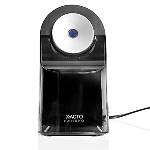 X-ACTO Teacher Pro Electric Pencil Sharpener, Heavy Duty, Black, 1 Count - School, Classroom Essentials - Image 5