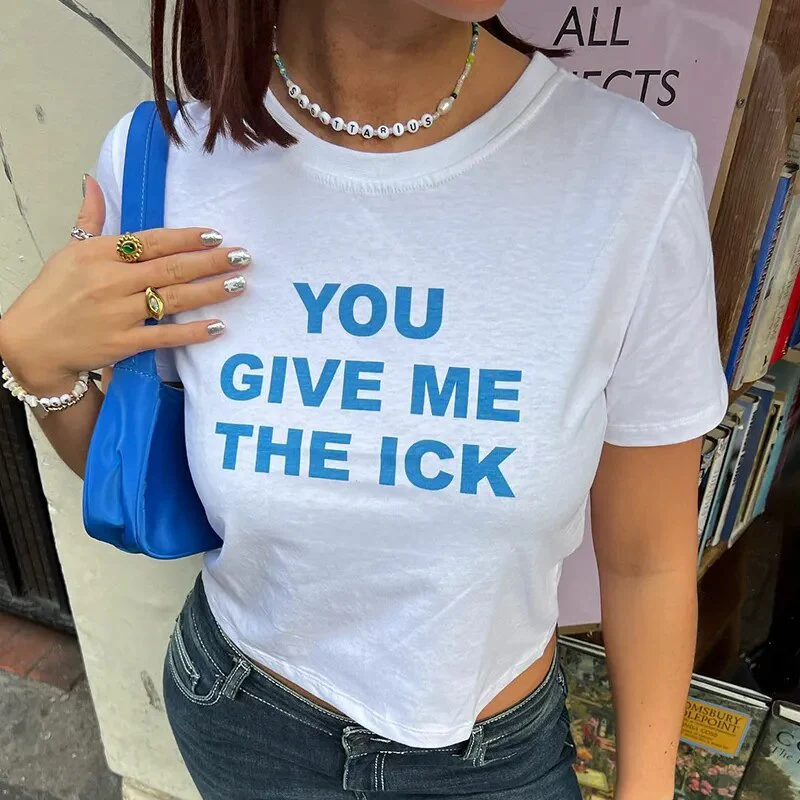 Y2k Women T Shirts Future Milf Star Fashion Women Crop Top Harajuku Streetwear Slim Tshirt Tops Summer Sexy Party Femme Clothes - Image 7