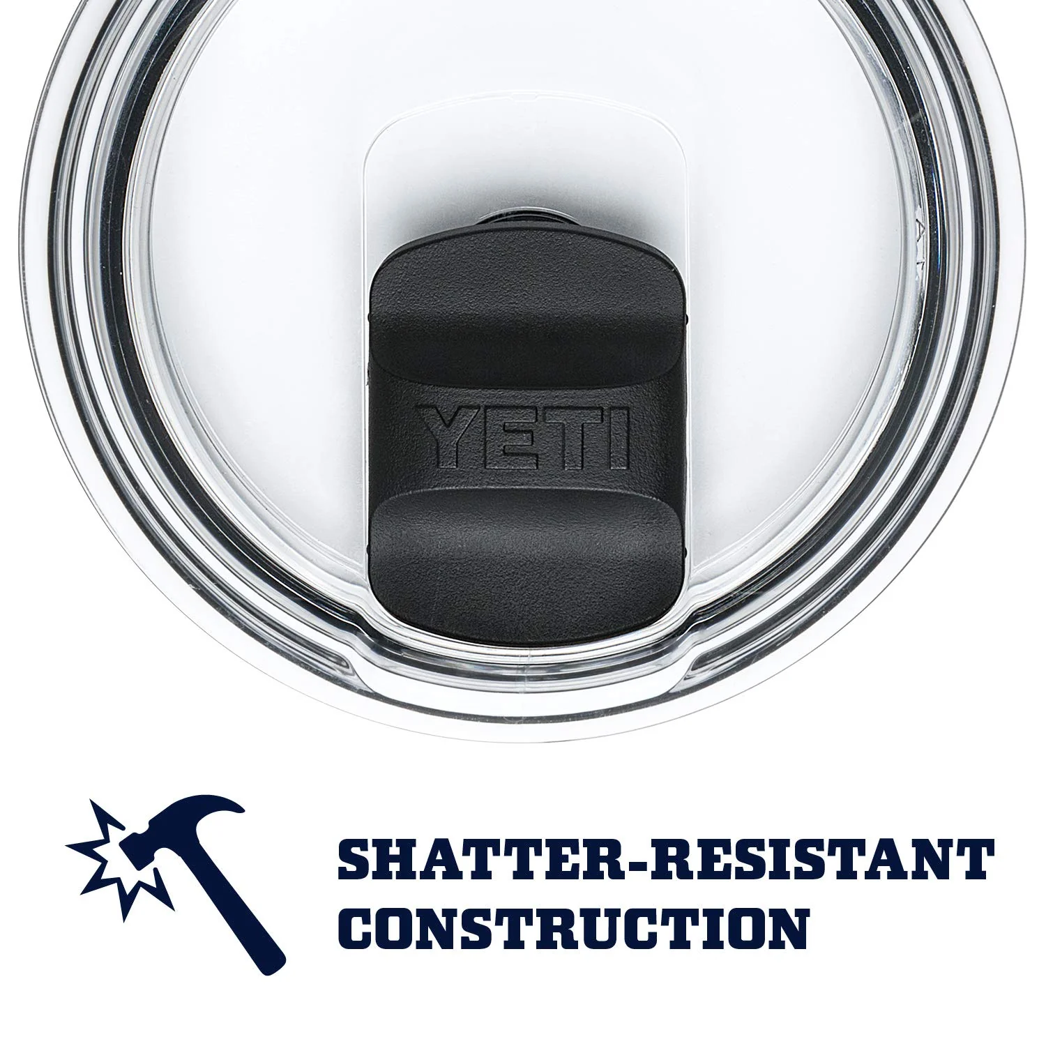 YETI Rambler 30 oz Stainless Steel Vacuum Insulated Tumbler w/MagSlider Lid, Navy - Image 3