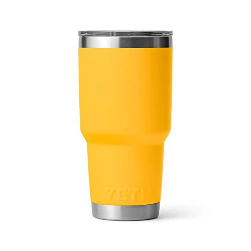 YETI Rambler 30 oz Tumbler, Stainless Steel, Vacuum Insulated with MagSlider Lid, Alpine Yellow - Image 2