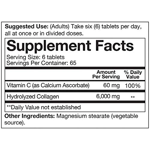 Youtheory Collagen Plus Biotin, 390 Tablets - Image 3