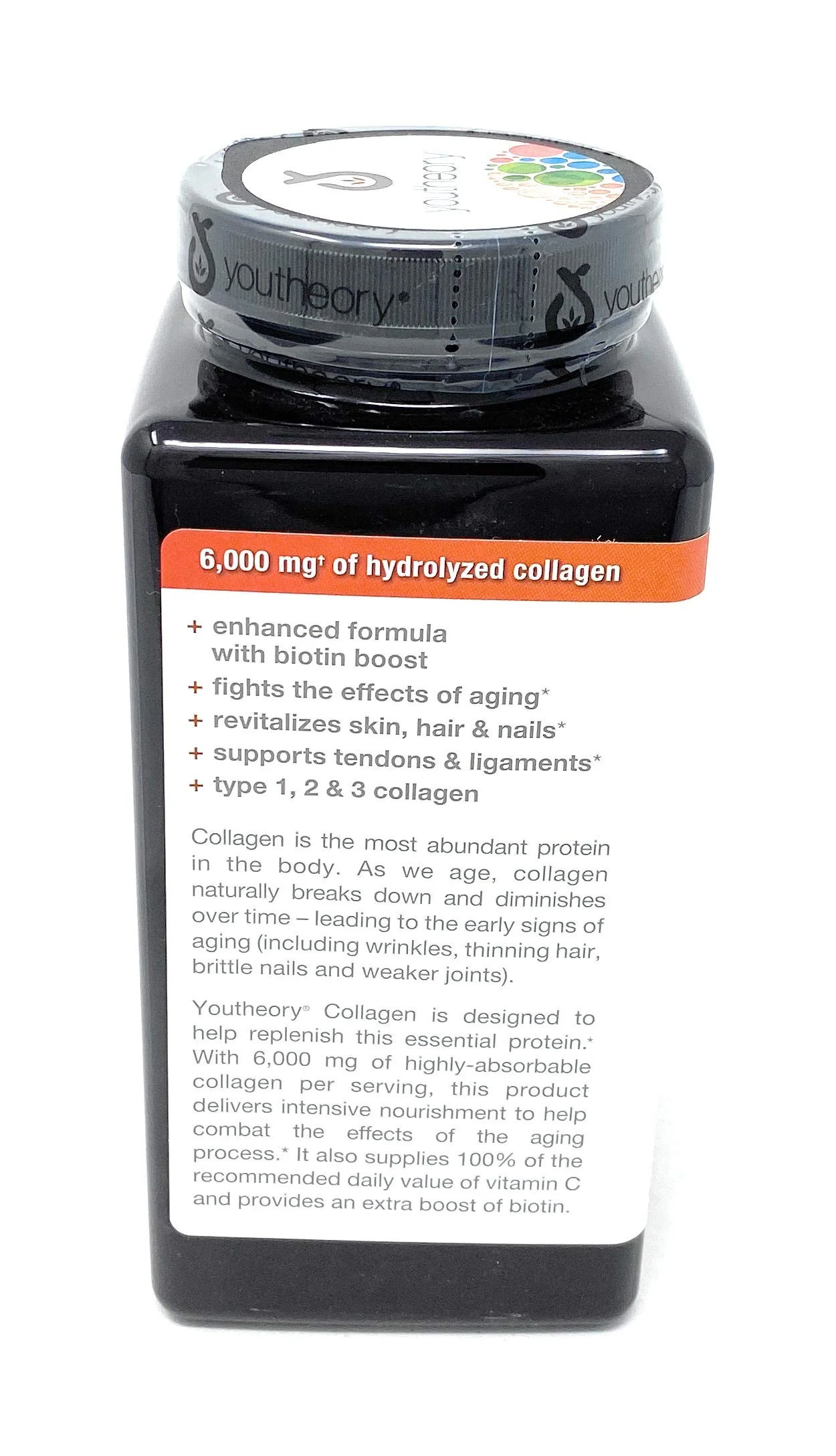 youtheory Collagen Plus Biotin, 390 Tablets (5 Pack) - Image 8