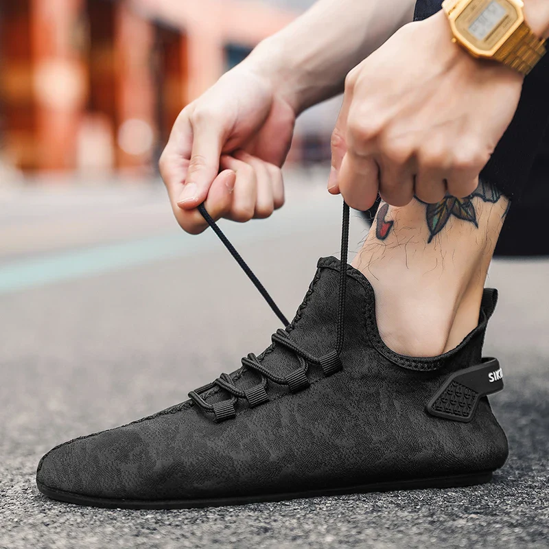 YRZL Fashion Summer Shoes Soft Comfortable Breathable Shoe for Man Shoes Men Trend Lightweight Outdoor Casual Walking Shoes - Image 5