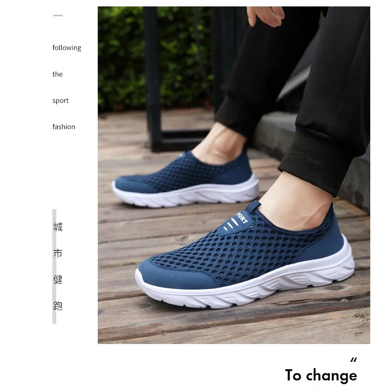YRZL Lightweight Men Casual Shoes Breathable Slip on Male Casual Sneakers Anti-slip Men's Flats Outdoor Walking Shoes Size 39-46 - Image 39