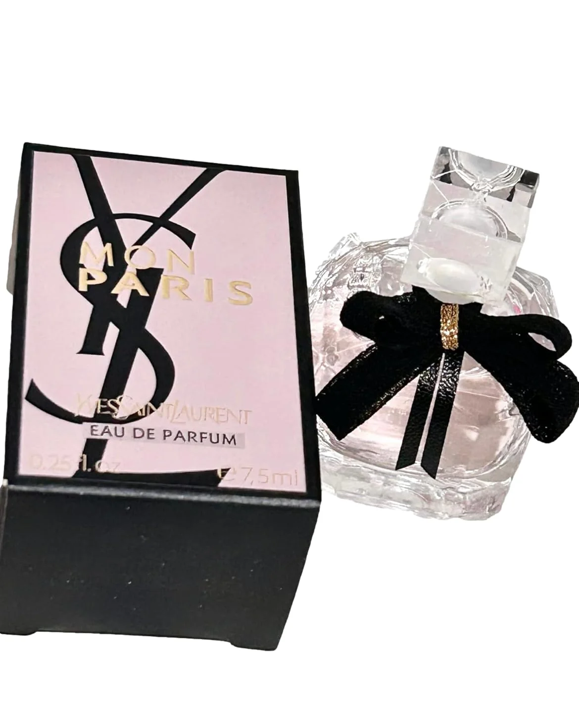 YVES SAINT LAURENT YSL MON PARIS MINI Perfume EDP Splash On (MINI/SMALL) - 7.5 ml / 0.25 Fl Oz - Image 4