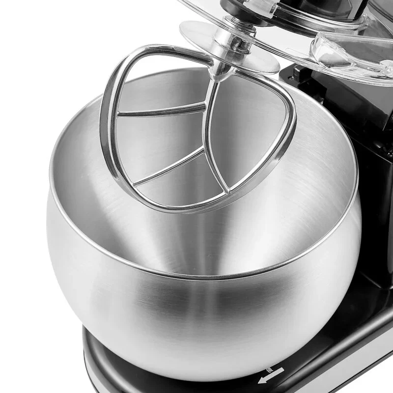 Zhoutu 1500W Planetary Mixer with 5.5L Stainless Steel Bowl ,Kitchen Stand Mixer Meat Grinder Juicer Blender Cake Food Processor - Image 3