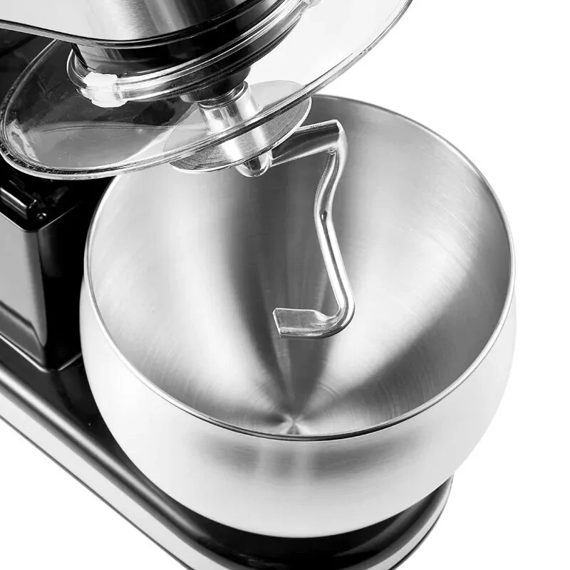 Zhoutu 1500W Planetary Mixer with 5.5L Stainless Steel Bowl ,Kitchen Stand Mixer Meat Grinder Juicer Blender Cake Food Processor - Image 5