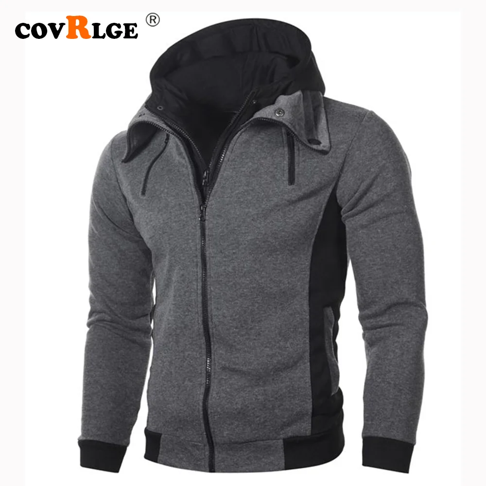 New Spring Autumn Winter Fleece Men's Clothing Outdoor Sweatshirts Casual Patchwork Male Jackets Hoodies Outwear Zipper Jacket - Image 2